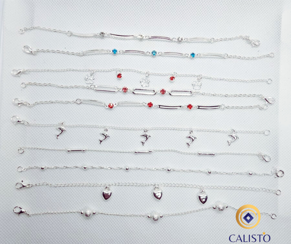 Set 10 Pulseras + 10 Bolsitas de regalo