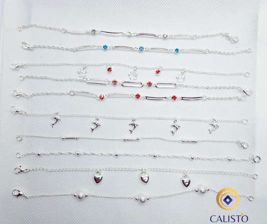 Set 10 Pulseras + 10 Bolsitas de regalo