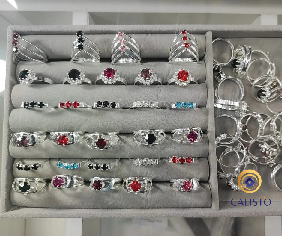 Set de 30 Anillos + 30 Bolsitas de Regalo